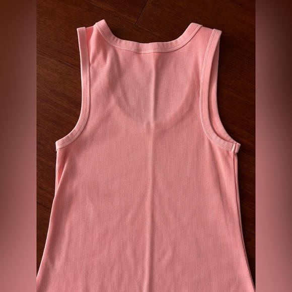 Universal Thread Neon Pink Ribbed Tank Dress NWOT - Picture 4 of 6